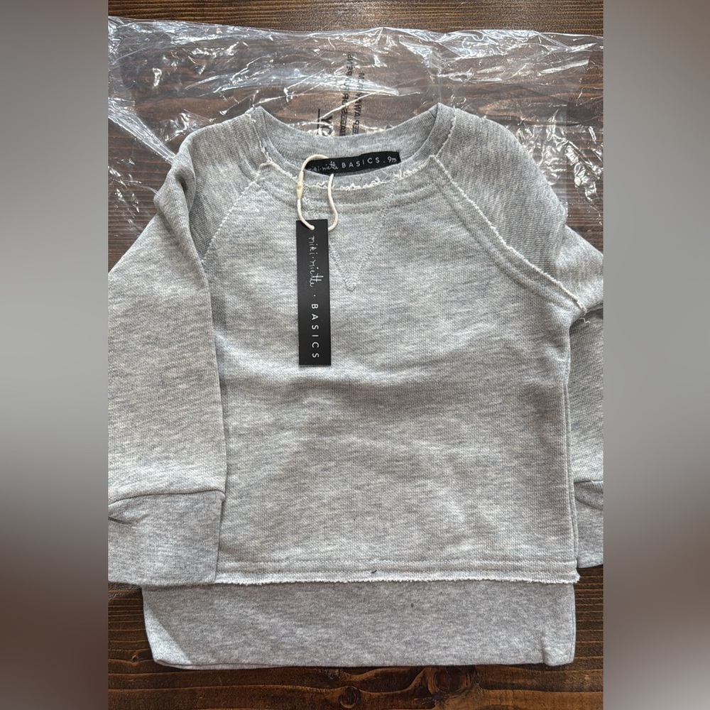 Gray Kids Sweatshirt by Zara Basics